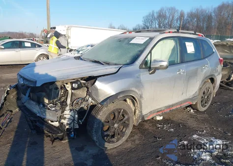 2021 Subaru Forester Sport from USA, damaged, VIN JF2SKARC8MH500907